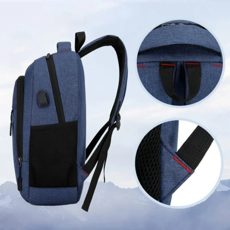Nylon Backpack Simple and Fashionable Casual Backpack Business Commuting Computer Bag Large Capacity Backpack