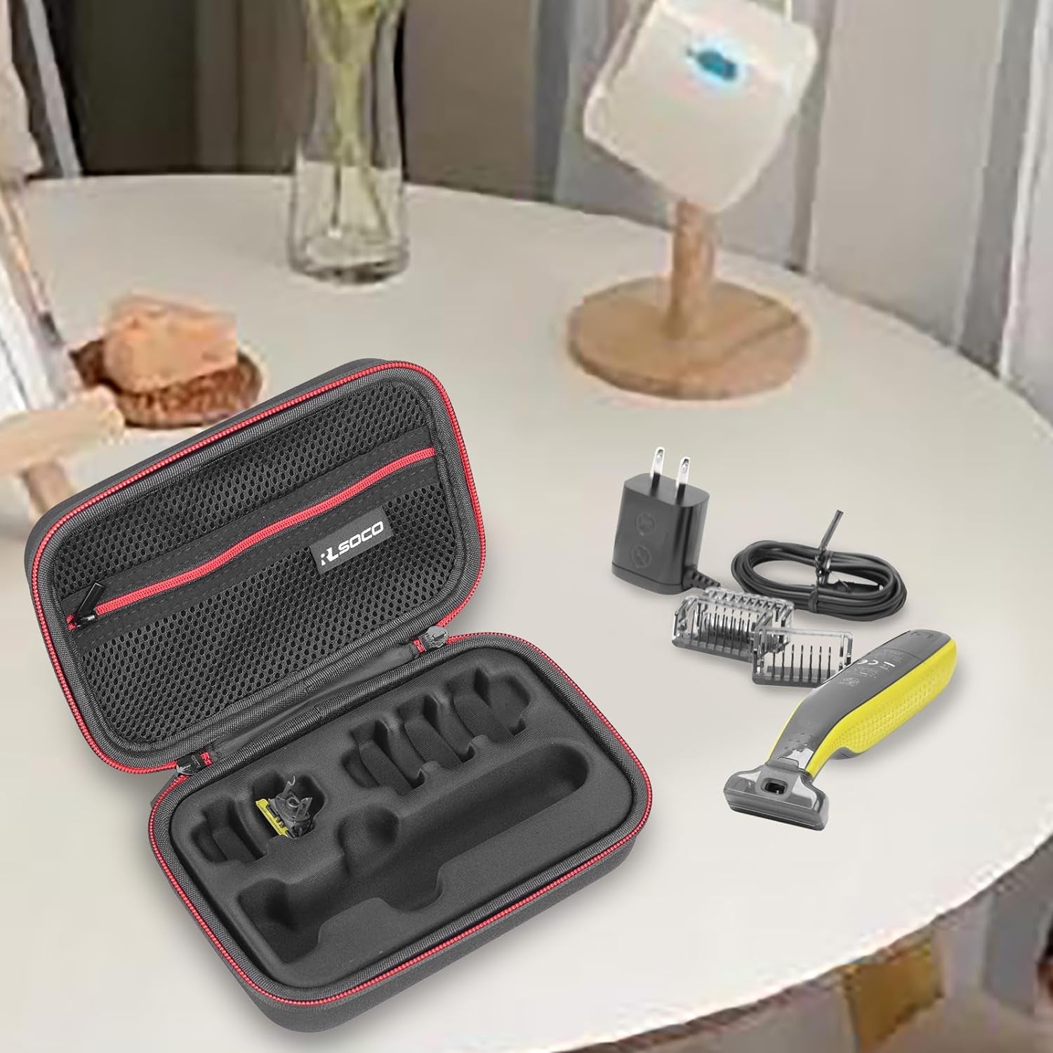 Étui Pour Philips Oneblade 360 Rasoir Modèle QP2724,QP2824,QP2734,QP2834,QP4631,QP2721,QP2730,QP2520,QP2620 & Pour 360 Visage Corps Tondeuse À Barbe Électrique