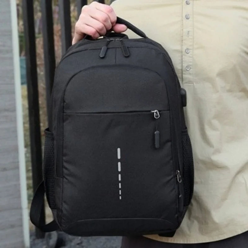 Nylon Backpack Simple and Fashionable Casual Backpack Business Commuting Computer Bag Large Capacity Backpack
